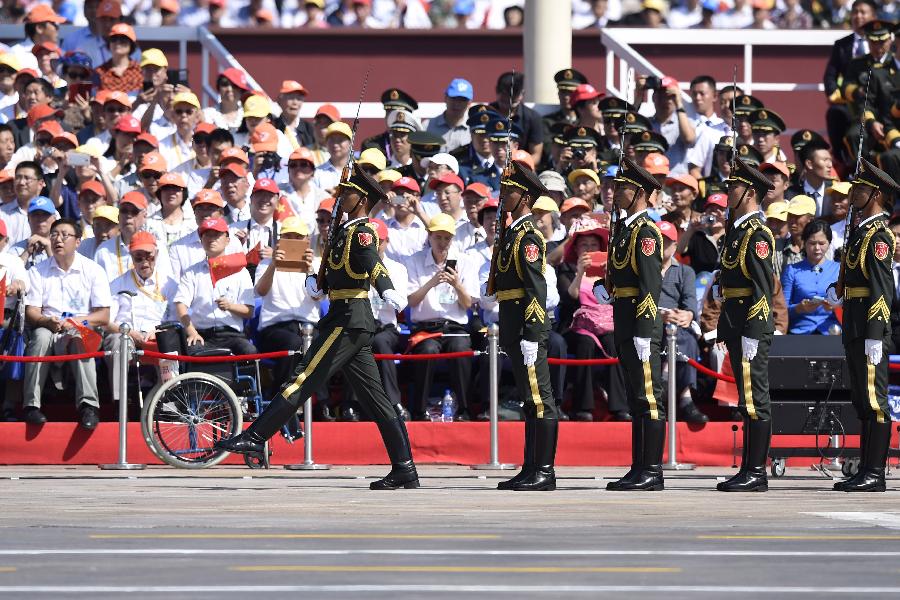 Empieza el desfile militar del Día de la Victoria en Beijing