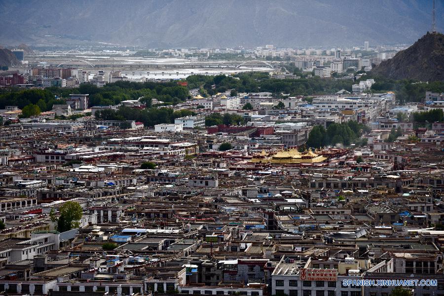 Enorme cambio en Lhasa en 50 a?os