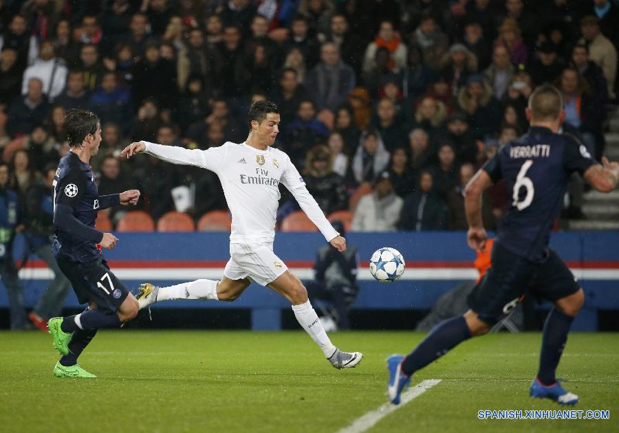 Un buen Real Madrid empata 0-0 ante el PSG francés en la Liga de Campeones