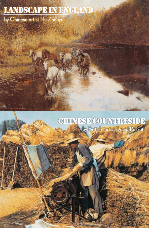 China y Reino Unido desde la pintura del otro