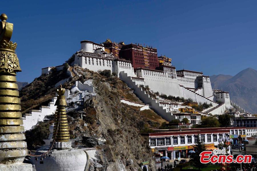 Palacio de Potala adquiere un nuevo aspecto después de su remodelación