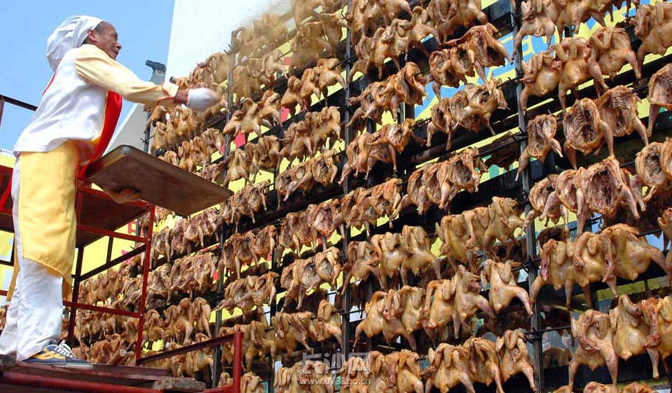 Comidas gigantescas en China