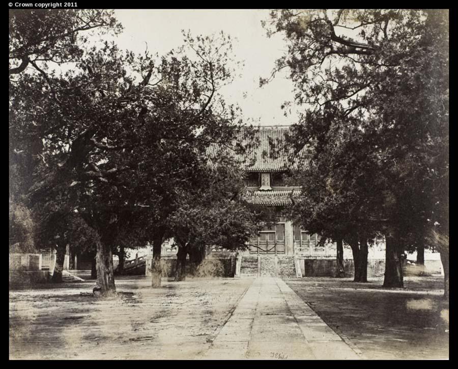 Templo de Confucio, Pekín. [Foto/Archivo Nacional, Londres]