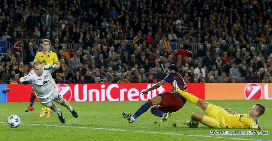 Fútbol: Barcelona gana 3-0 a Bate Borisov