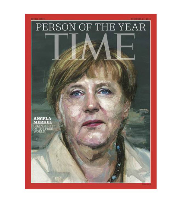 Angela Merkel es elegida "personaje del a?o 2015" por la revista Time