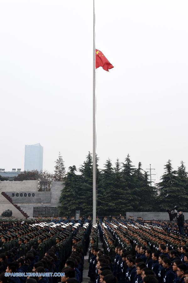 China celebra ceremonia en memoria de víctimas de Masacre de Nanjing