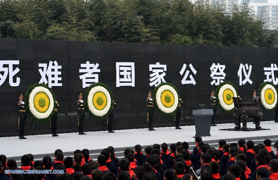 China celebra ceremonia en memoria de víctimas de Masacre de Nanjing