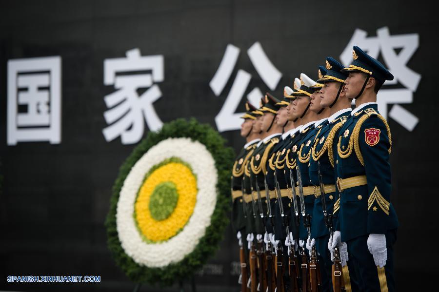 China celebra ceremonia en memoria de víctimas de Masacre de Nanjing