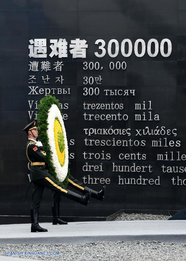 China celebra ceremonia en memoria de víctimas de Masacre de Nanjing