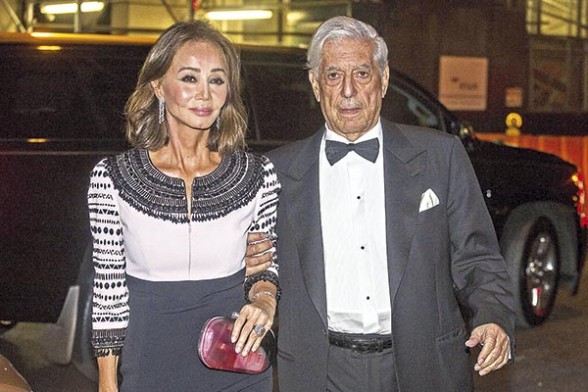 Mario Vargas Llosa e Isabel Preysler, la pareja del a?o en Espa?a