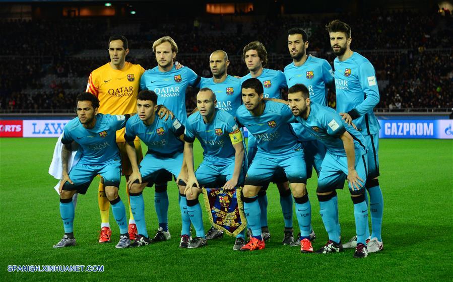 Mundial de Clubes: Barcelona gana 3-0 a equipo chino Guangzhou Evergrande en semifinal