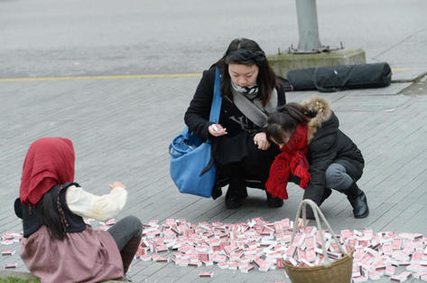 La “peque?a cerillera” reaparece en Shanghai