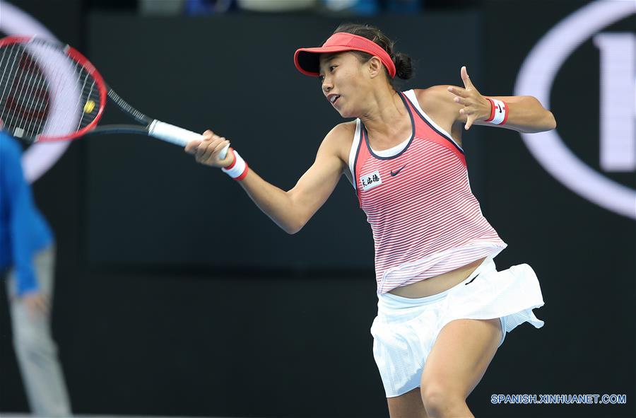 Tenis: Zhang Shuai vence a Halep en Campeonatos de Tenis Abierto de Australia