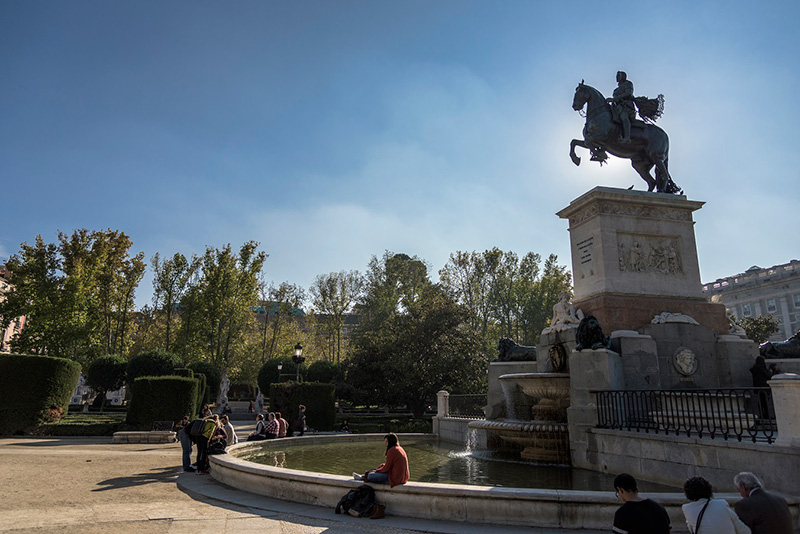 Obra fotográfica perteciente a la exposición “Inmortales de Madrid”