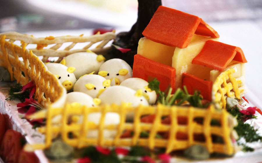 Creatividad de los cocineros en la Exposición de Alimentos de Primavera