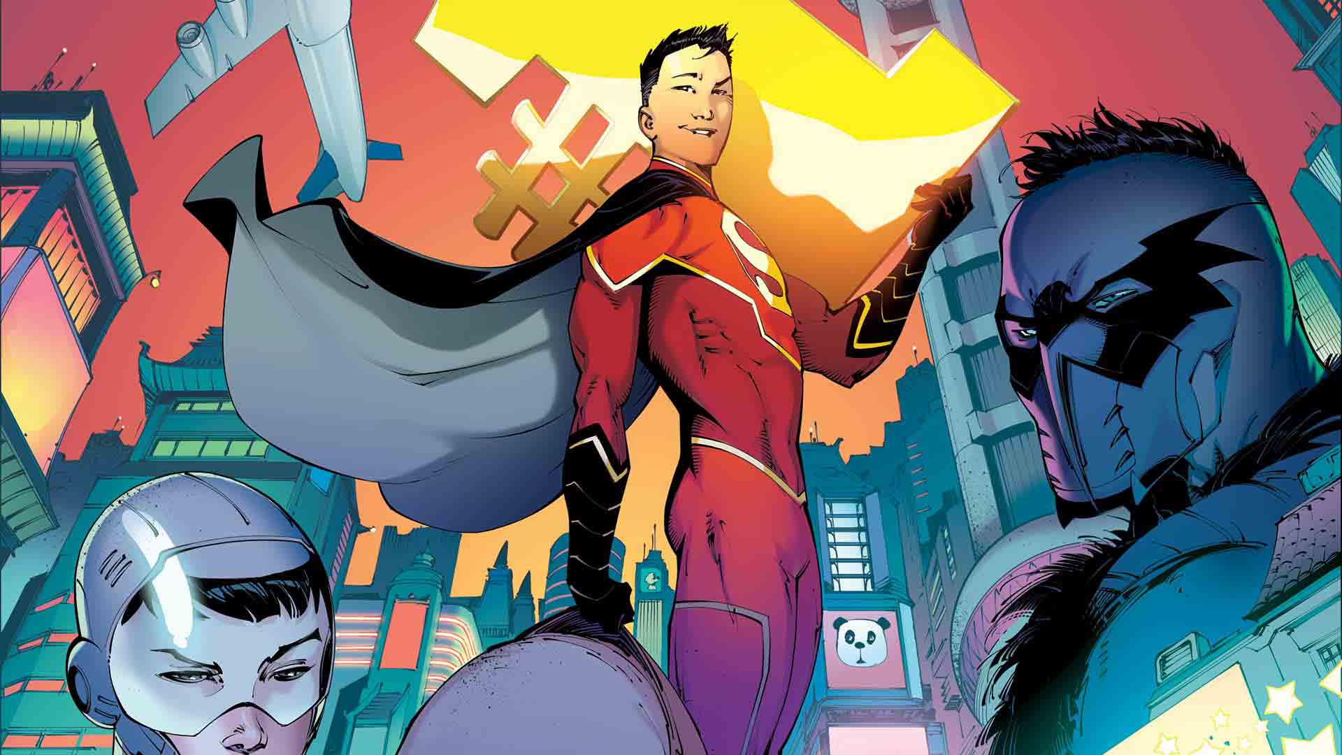 DC Comics presenta el nuevo Superman 
con caracteristicas chinas