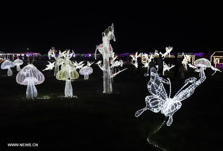 Festival de arte de luz en Taiyuan