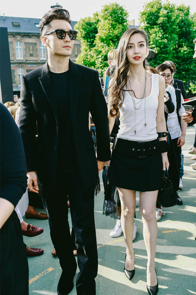 Nueva foto de Huang Xiaoming y Angelababy