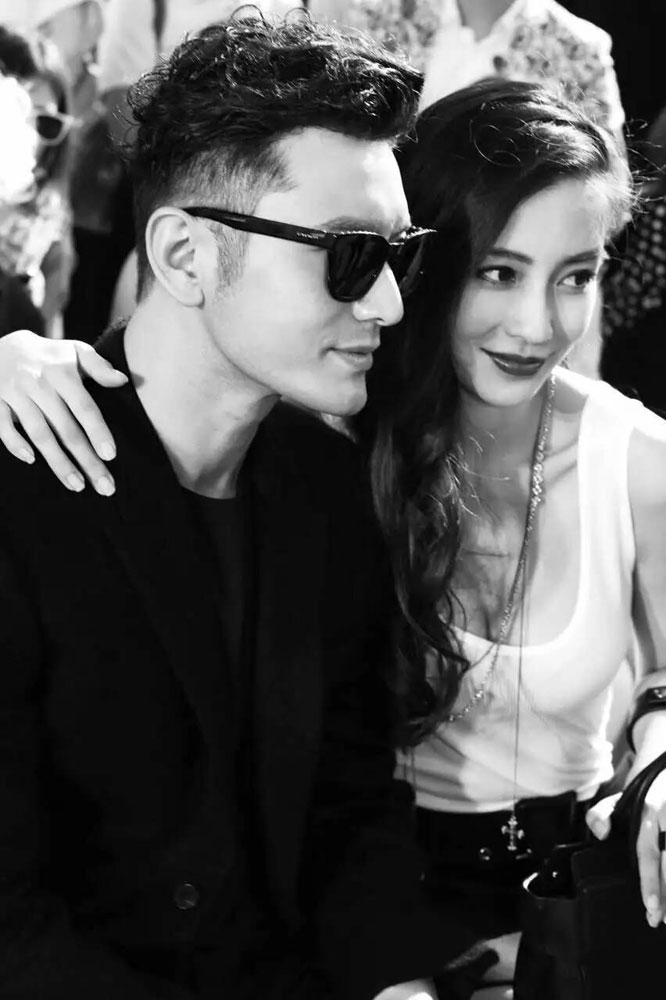 Nueva foto de Huang Xiaoming y Angelababy