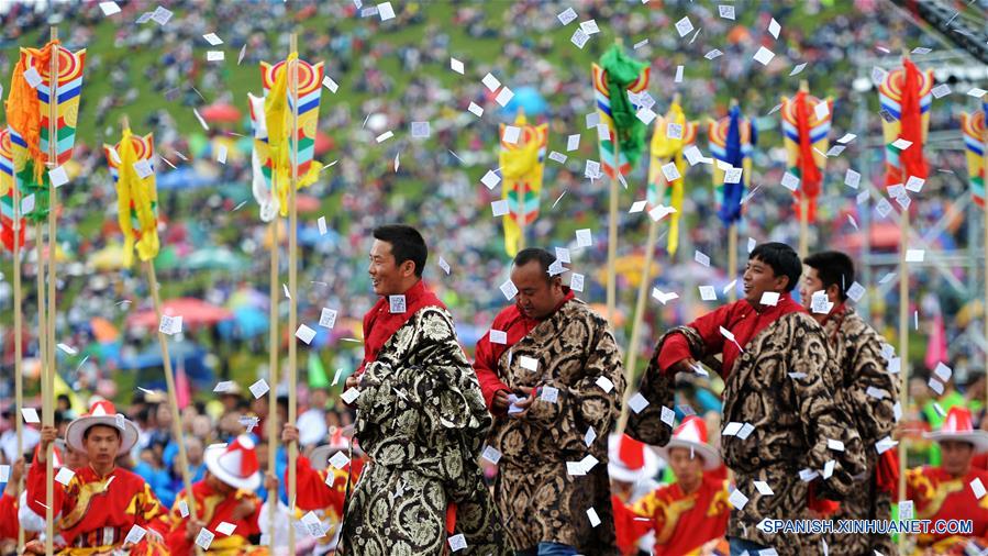 Festival de Turismo de Shambhala, en Gansu