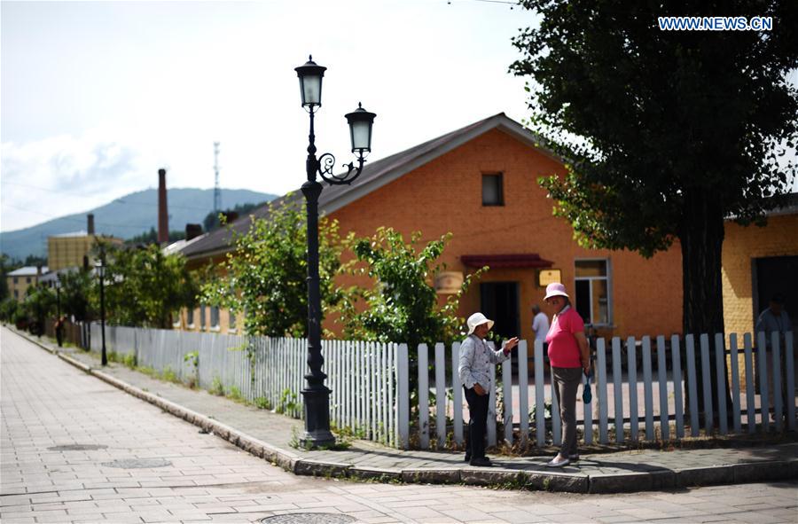 Pueblo en Heilongjiang atrae a turistas con sus edificios de estilo ruso