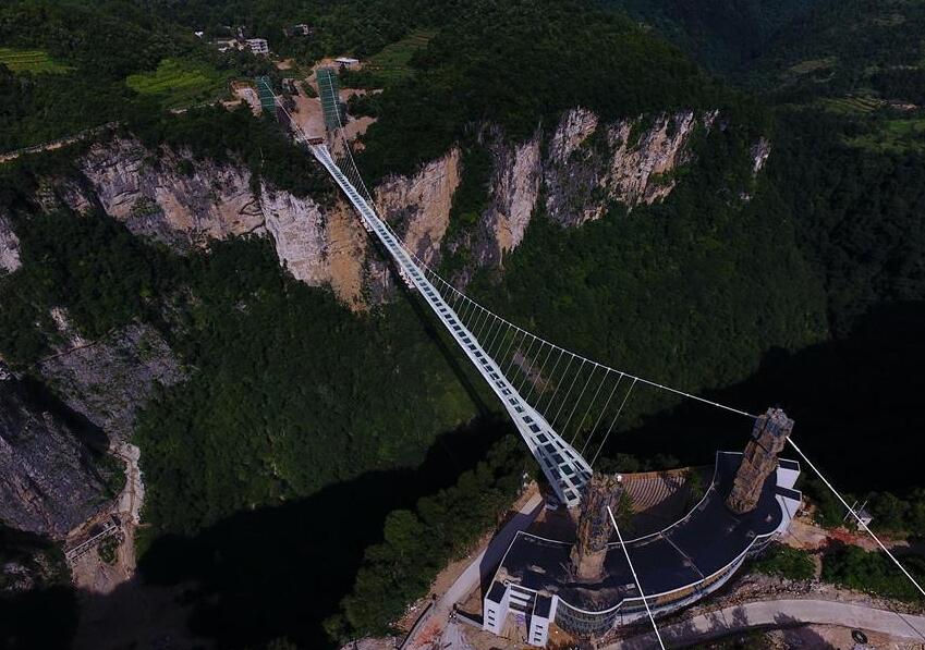 Hunan: Puente de cristal en el Gran Ca?ón del Parque Nacional Forestal de Zhangjiajie 2