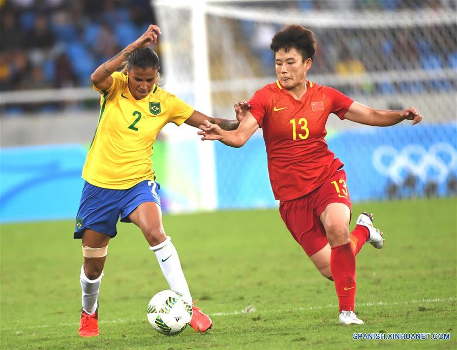 Río 2016-Fútbol: Brasile?as debutan en torneo con victoria de 3-0 ante China