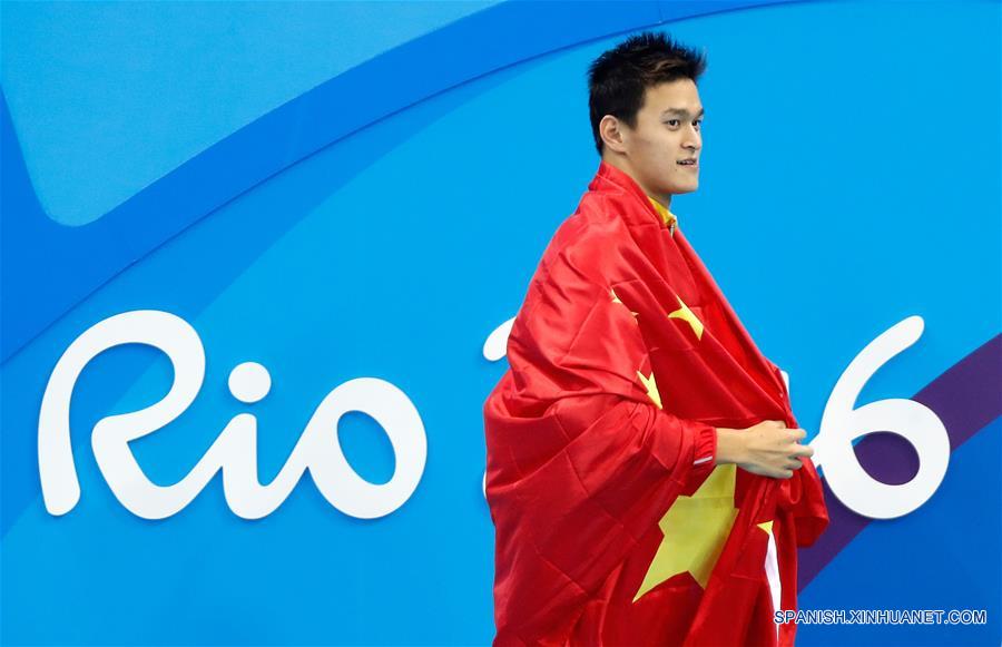 Río 2016: Chino Sun Yang logra oro olímpico en 200 metros libre masculino