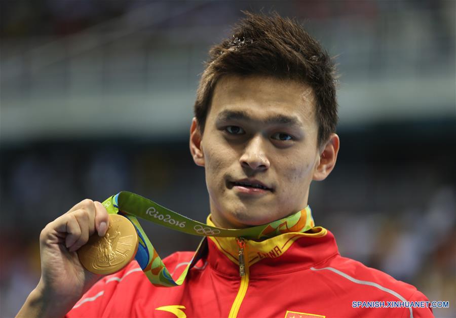 Río 2016: Chino Sun Yang logra oro olímpico en 200 metros libre masculino