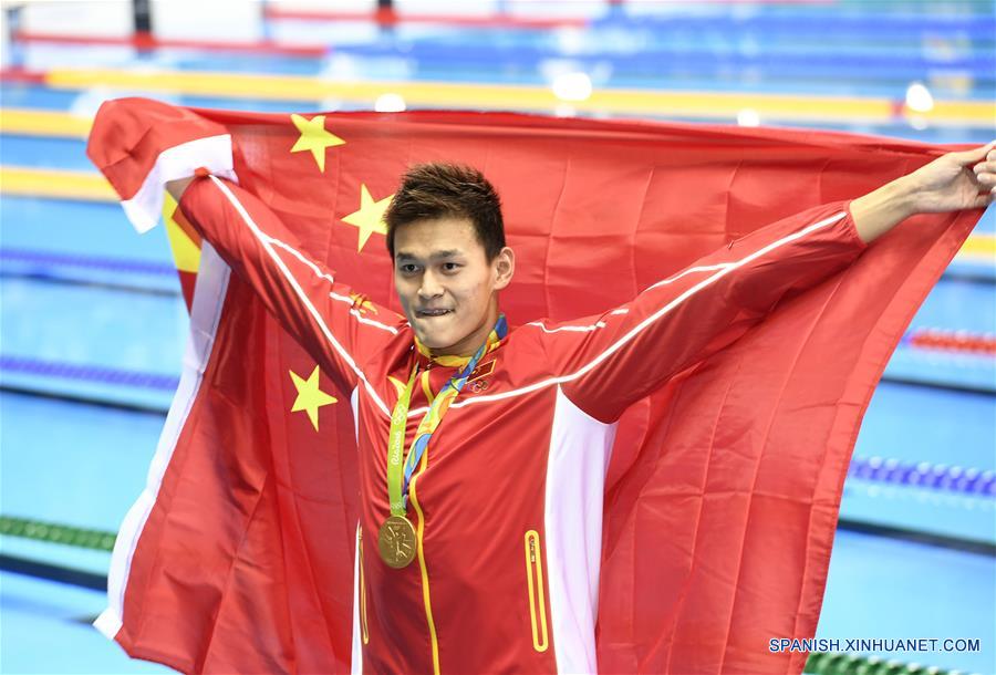 Río 2016: Chino Sun Yang logra oro olímpico en 200 metros libre masculino