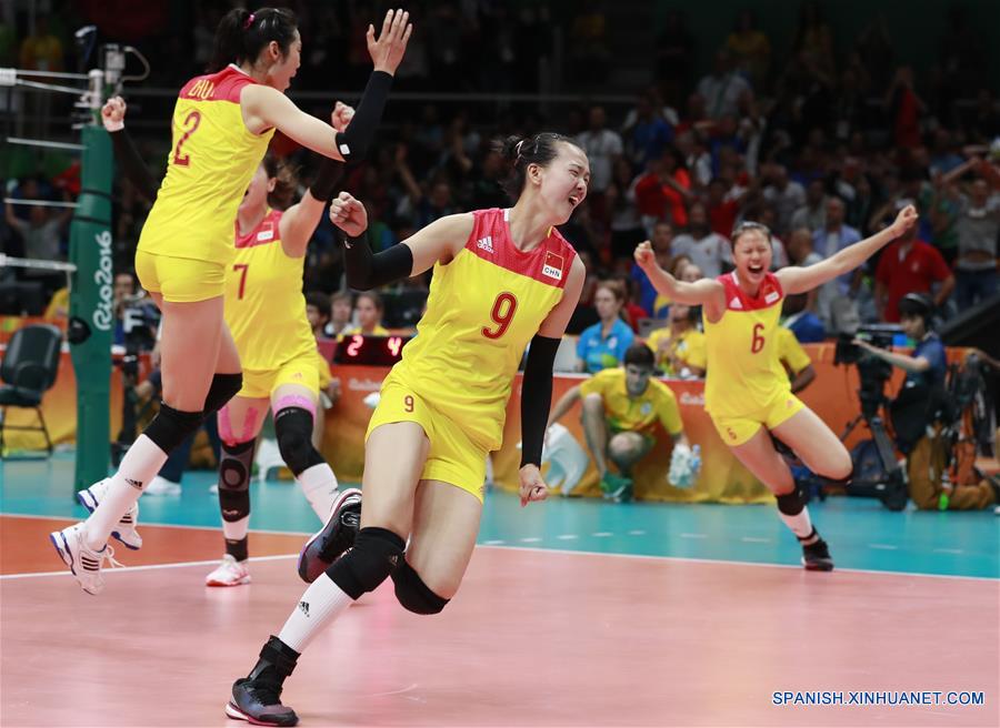 Río 2016: China se corona en voleibol femenino