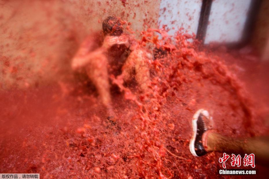 La Tomatina en Bu?ol, Espa?a