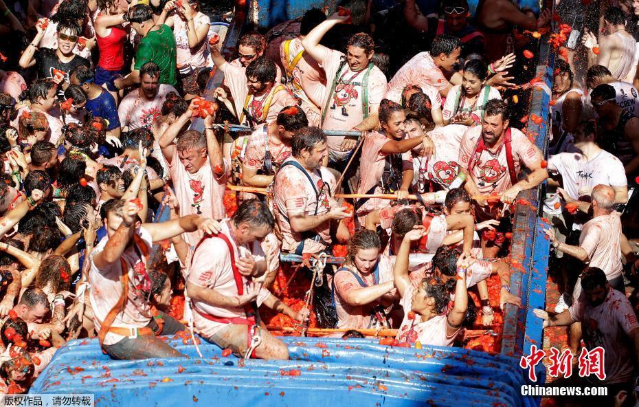 La Tomatina en Bu?ol, Espa?a