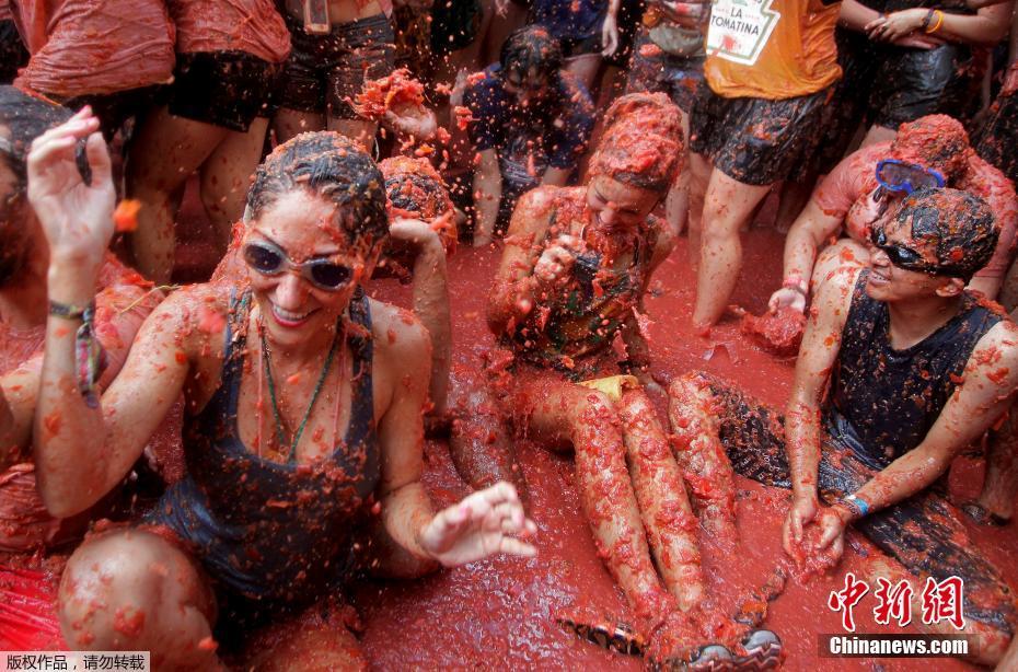 La Tomatina en Bu?ol, Espa?a