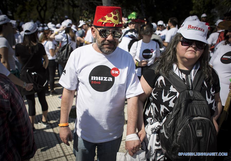 Buenos Aires acoge nueva y divertida edición del Maratón de la Pizza