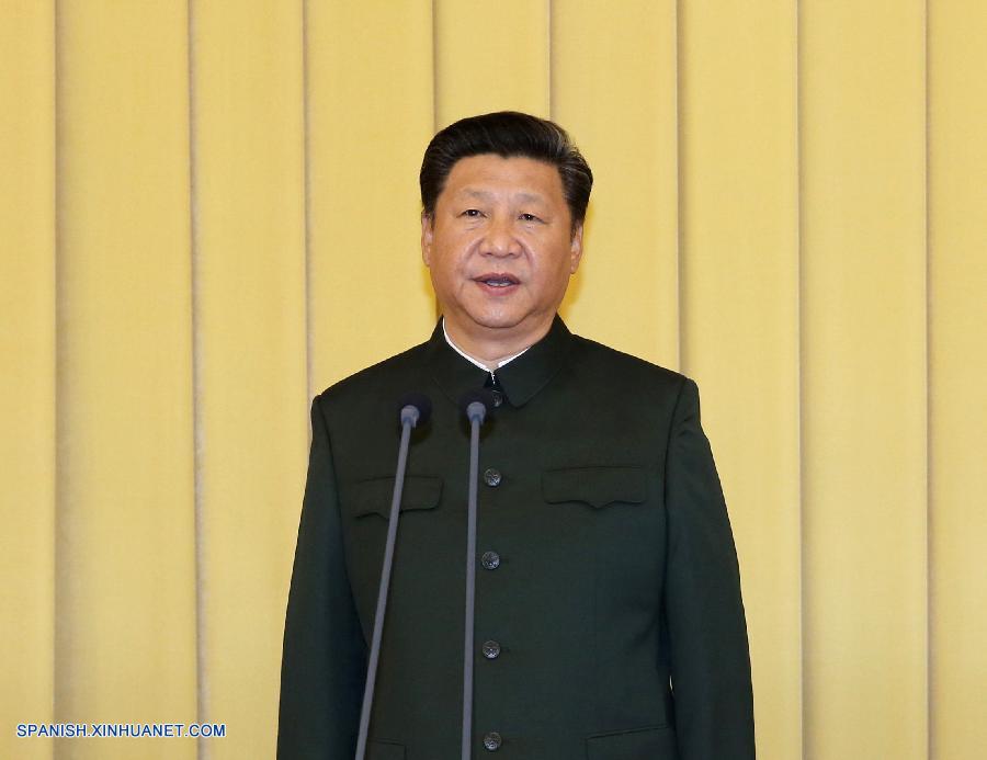 China establece fuerza conjunta de logística, Xi confiere banderas