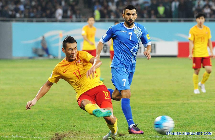 Fútbol: Uzbekistán vence a China 2-0 en las Eliminatorias Sudamericanas a Rusia 2018