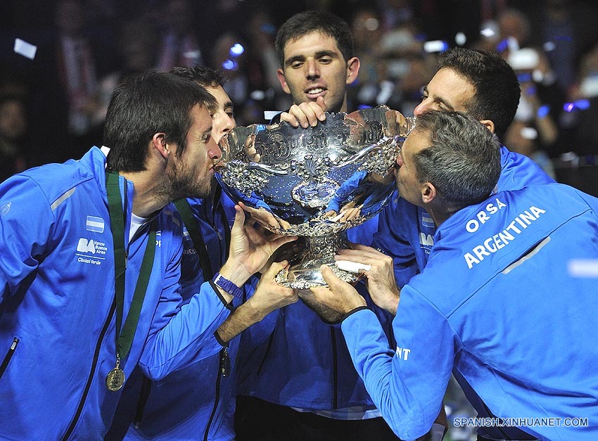 Copa Davis: Argentina celebra conquista histórica del título