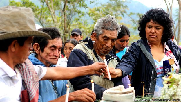 Berta Cáceres, activista hondure?a, gana máximo premio ambiental de la ONU