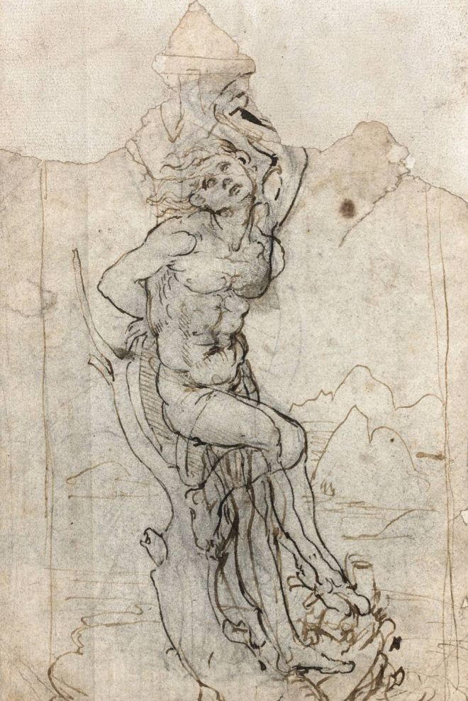 Descubren un dibujo de Leonardo da Vinci