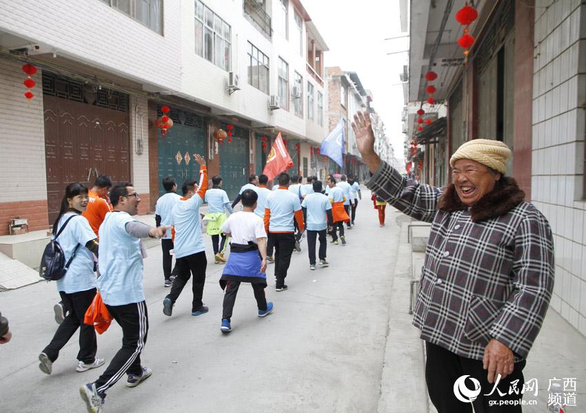 el condado de Tiandong,en la Región Autónoma Zhuang de Guangxi