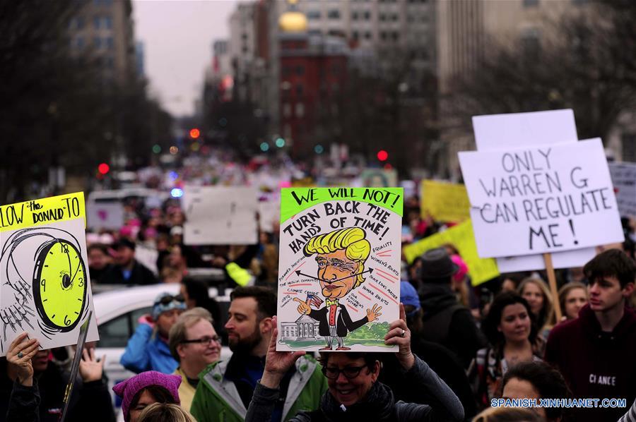 "Marcha de las Mujeres" en Washington D.C.