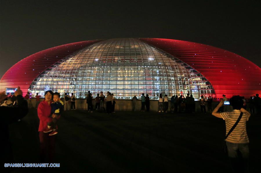 Vista de Beijing durante el Foro de la Franja y la Ruta para la Cooperación Internacional