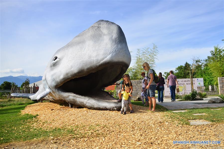 Una exhibición en un suburbio de Liubliana 