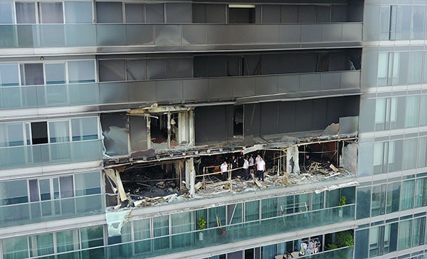 La policía arresta a la ni?era que inició el incendio