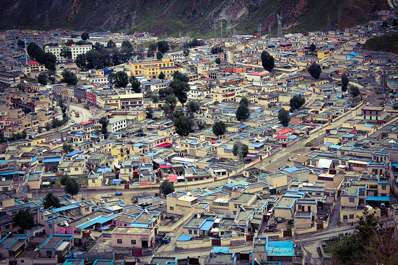 Yushu queda completamente reconstruida tras el terremoto de 2010