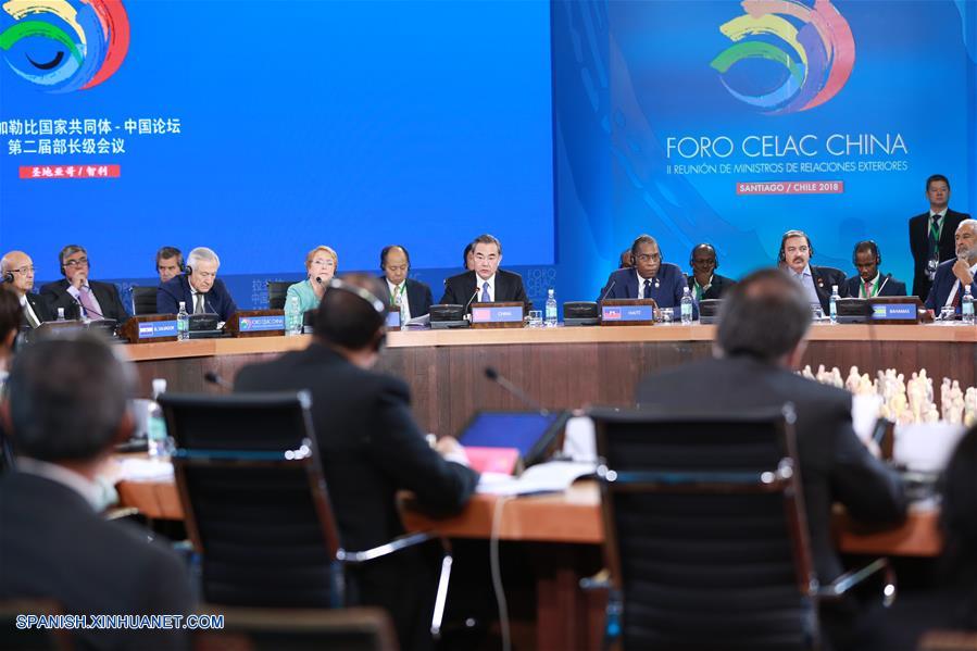 (Foro China-CELAC) Ministro de Exteriores chino aboga por mayor cooperación China-Latinoamérica y Caribe