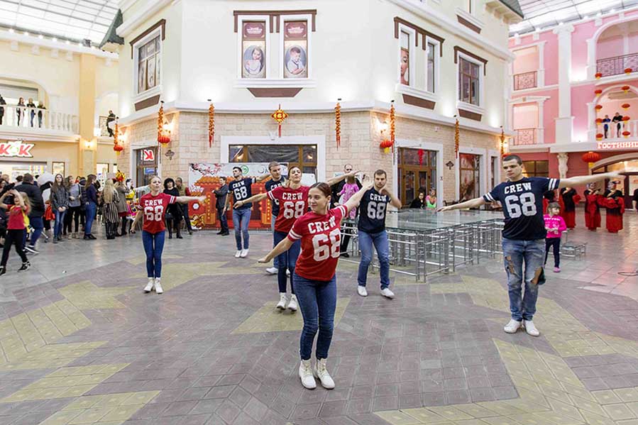 Los residentes en la ciudad Heihe, de la provincia china de Heilongjiang, y sus vecinos de la ciudad rusa Blagoveshchensk celebraron juntos el a?o nuevo chino. 