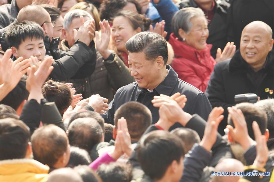 "Mi trabajo es servir al pueblo", dice Xi Jinping en inspección de A?o Nuevo Lunar