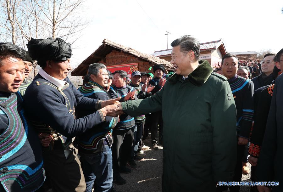 "Mi trabajo es servir al pueblo", dice Xi Jinping en inspección de A?o Nuevo Lunar